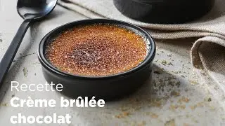 Valrhona - Recette crème brûlée chocolat
