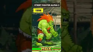 Evolution of Blanka &bull; Street Fighter #shorts