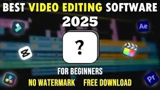 Best Free Video Editing Software for PC (2025) | No Watermark | NO Limits | #VIDEOEDITOR