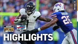 Jacksonville Jaguars Highlights vs. Buffalo Bills | 2023 Regular Season Week 5