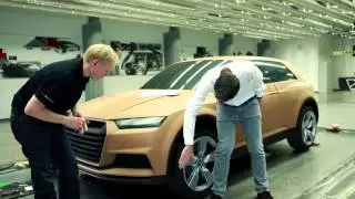 Audi Crosslane Coupe - Perfectly shaped, New course in design - Advertising 2013