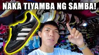 MURANG UKAY SHOES! NAKA TIYAMBA NG ADIDAS SAMBA! HALOS BAGO PANG JORDAN 1 LOW BLACK TOE!