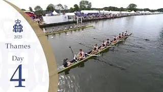 Leander Club v Molesey Boat Club 'A'  - Thames | Henley 2025 Day 4