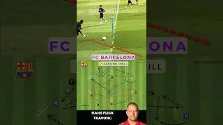 🔥 Master the Barcelona Passing Drill Inspired by Hansi Flick! ⚽