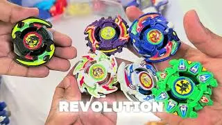 Black Dranzer vs All EG Beyblades BBA