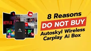НЕ ПОКУПАЙТЕ AutoSky Wireless CarPlay AI Box, пока не посмотрите ЭТО (8 причин) 🚗📺