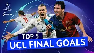 Worldie Alert 🍿Top 5 goals scored in the Champions League final!
