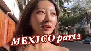 [멕시코vlog] (Eng sub)헤헤의 여행#2 난 멕시코 너무 좋아 | 지하철, 치안, 소치밀코