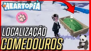 HEARTOPIA | LOCALIZA&Ccedil;&Atilde;O de TODOS os COMEDOUROS dos ANIMAIS, RECOMPENSAS, AFINIDADE, INTERA&Ccedil;&Otilde;ES!