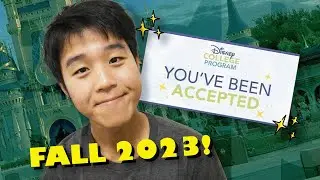 i got accepted ✨| Disney College Program Fall Advantage 2023