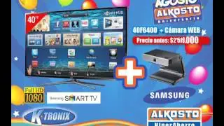 Tv Samsung + C&aacute;mara Web - Agosto Alkosto