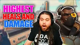 I GOT HIGHEST HEALS AND DAMAGE | OVERWATCH 2 GAMEPLAY
