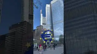Walk With Me - FRANKFURT AM MAIN Live Walk - Willy Brandt Platz  - City Center Walk in Frankfurt