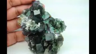 My Movie (344) Namibia Green Fluorite cubes