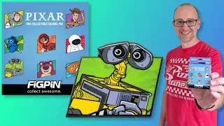 Pixar All Stars Series 1 - FiGPiN Mystery Pins | Disney Pin Unboxing