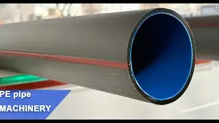 Φ20mm~Φ110mm  2-Layer PE Co-extrusion Tubing Machine#PEtube #extrusionmachine #tubingproduction 