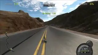 NFS ProStreet - Pagani Zonda F - Nevada Highway C - Speed Challenge