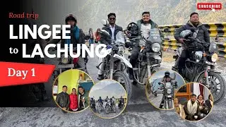 Lingee to Lachung trip with Lingee Mutanchi Riders. 