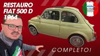 RESTAURO TOTALE: Fiat 500 D 1964. Il capolavoro di Affari Sbullonati 🛠️🇮🇹