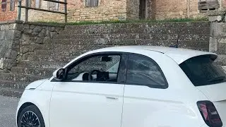Battery health / status after 60.000km (37.500miles), between 95.7 - 96,5%, Fiat 500e Electric 2021.