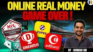Gamers & Startups Alert: New Ban on Real Money Games in India! | It Means for Gamers & Economy