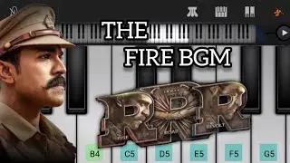 THE FIRE BGM | RRR movie | walk band | melophile
