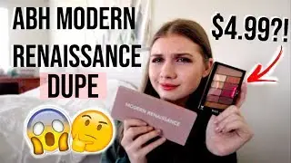ABH MODERN RENAISSANCE DUPE?! WET N WILD PALETTE REVIEW