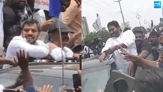 YS Jagan Nellore Tour Visuals | Huge Crowd at Nellore | @SakshiTVLIVE