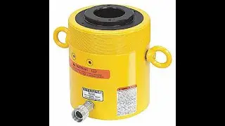 100 ton hydraulic cylinder ENERPAC RCH-1003 pressure test