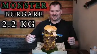 2.2 kg Monster Hamburgare