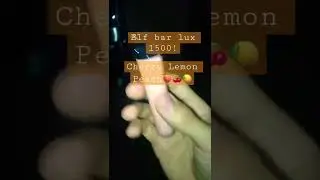 Elf Bar lux 1500!   Cherry Lemon Peach🍑🍋🍒