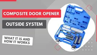 Souber Composite Door Opener - Outside System: How It Works
