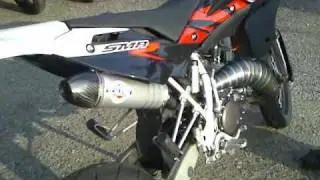 Husqvarna 125 sm 2T preparata scarico Scalvini Racing