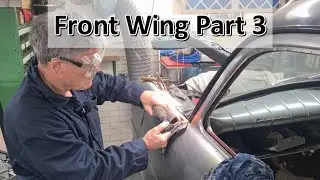 Repairing a Ford Consul Front Wing Part 3 of 5
