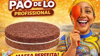 Professional Chocolate Sponge Cake