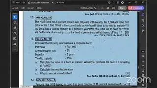 Bond Valuation | Commando Day 2 | Investment | BBS 4th Year
