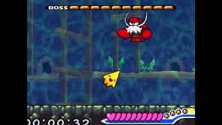 The Legendary Starfy - Master Lobber secret final boss fight in 00:17:35