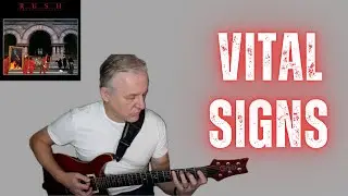How to play Vital Signs (Rush) on Guitar