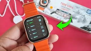 T800 Ultra Smart watch Me App Style Kaise Change Kare | How to Change Menu Style in T800 Ultra 