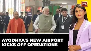 Prime Minister Inaugurates  Maharishi Valmiki International Airport In Ayodhya