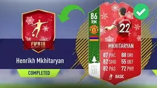 'FUTMAS' 🎅MKHITARYAN🎅 SBC CHEAPEST SOLUTION -#FIFA18 Ultimate Team #FUTMAS SBC Draxler
