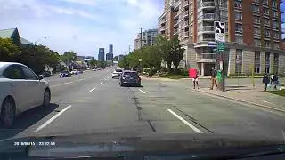 Yet another lane change fail in Toronto