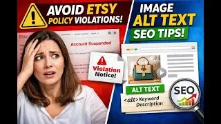 How to Avoid Policy Violations on Etsy Listings | Etsy Image ALT Text Optimization Guide Part 2