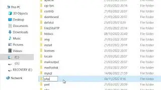 Very Quick update your PHP version in XAMPP Windows 10