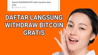Daftar Langsung Withdraw | Dapet Bitcoin Gratis