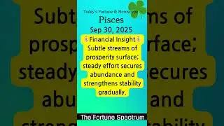 Pisces: Today's Fortune & Horoscope