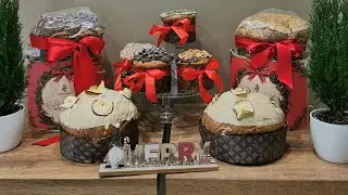 Il panettone di Cristofaro pastry chef della pasticceria Barbato