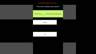 English Grammar Practice | Was or Is? | Passive Voice | Past vs Present Passive | #shorts #quiz #eng