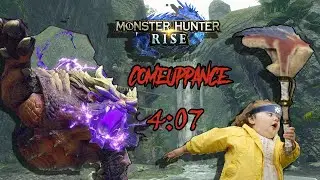 Monster Hunter Rise: Urgent Village Quest 4 ★ mission. Comeuppance. Magnamalo Hammer Run.