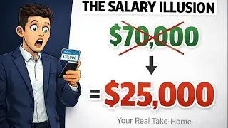 The Salary Illusion Your $70K Job Actually Pays $25k